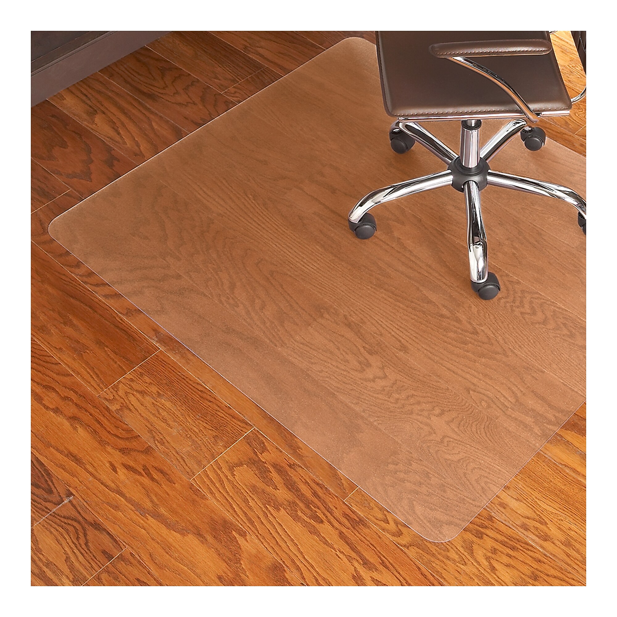 ES Robbins EverLife Hard Floor Chair Mat, 46″ x 60″, Clear (ESR131826) Sansujyuku sansujyuku.com