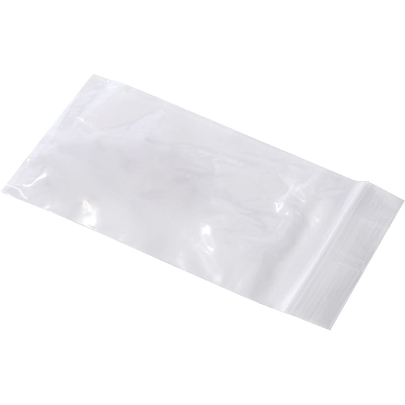 5" x 12" Reclosable Poly Bags, 2 Mil, Clear, 1000/Carton  (PB3595) image 1