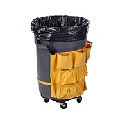 Laddawn Heavyweight 55-60 Gallon Trash Bags, Low Density 4 Mil, Black, 50/Pack (3300)