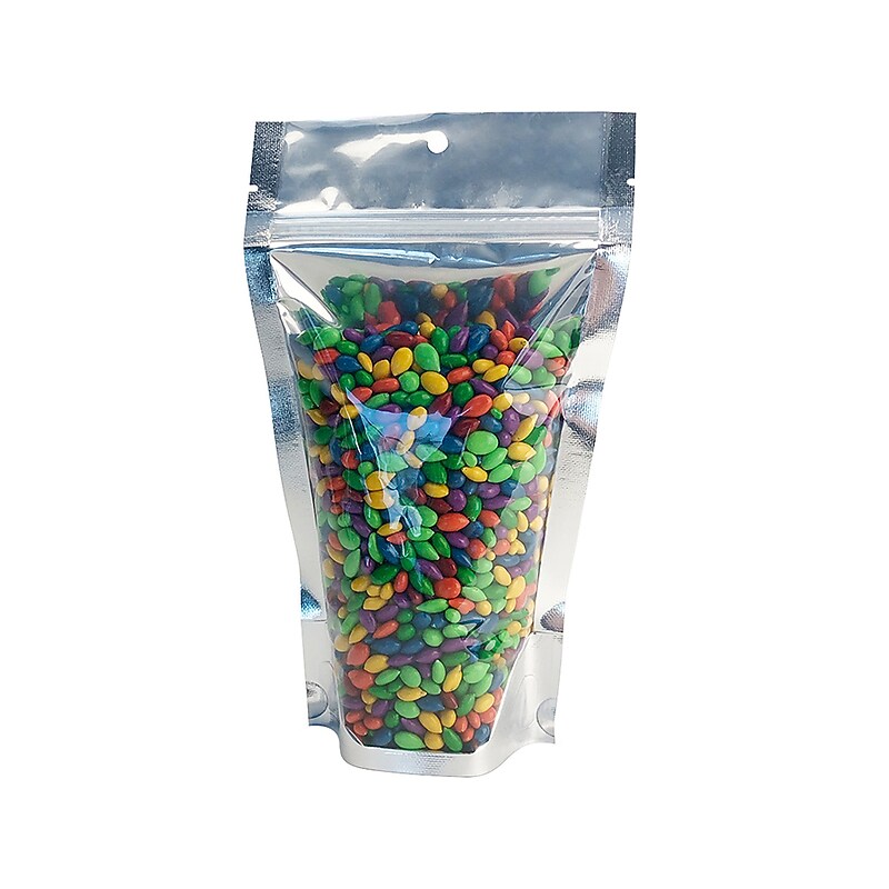 6" x 3.5" Reclosable Poly Bags, 3 Mil, Clear, 1000/Carton (6470) image 1