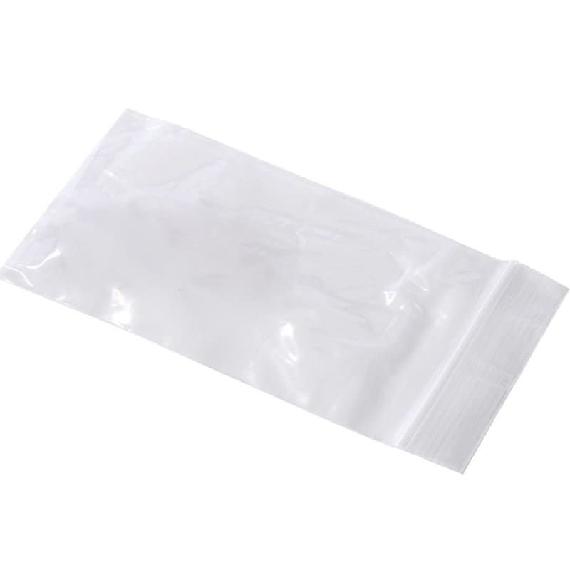 12" x 12" Reclosable Poly Bags, 3 Mil, Clear, 1000/Carton (4340A) image 1