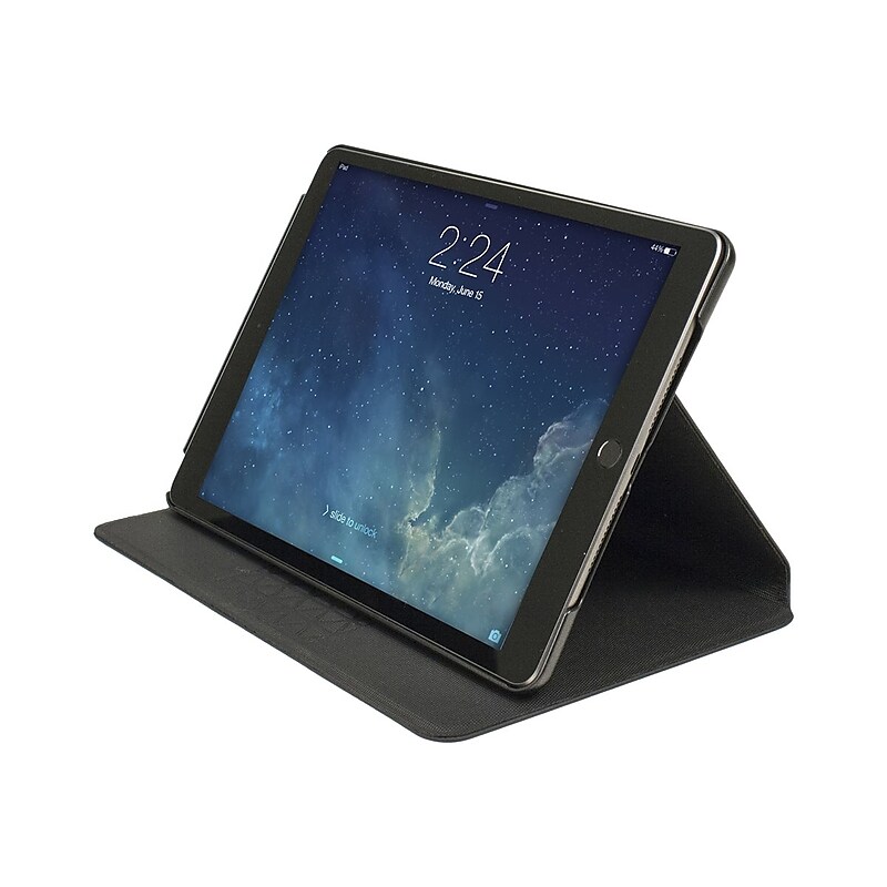 M-Edge PD10-S-MF-B Microfiber Leather Cover for 10.5" iPad Pro, Black image 1