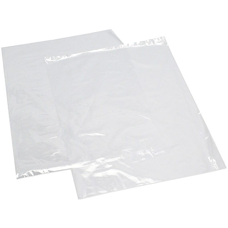 24" x 36" Layflat Poly Bags, 4 Mil, Clear, 200/Carton (PB1295) image 1