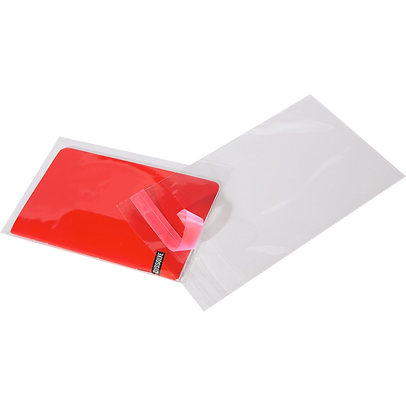 4.75" x 6.5" Reclosable Poly Bags, 2.5 Mil, Clear, 1000/Carton (B13210) image 1