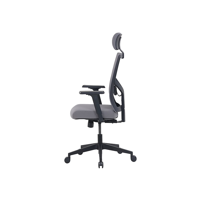 La-Z-Boy Mesh Back Molded Foam Computer and Desk Chair, Gray La-Z-Boy Mesh Back Molded Foam Computer and Desk Chair, Gray
