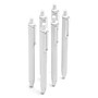 Poppin White Retractable Gel Luxe Pen, Black Ink, 100/Set (104290)~#|#~sp97532336_sc7