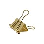 JAM Paper Colorful Binder Clips, Medium, 5/8" Capacity, Gold, 15/Pack (339BCgo)~#|#~sp97536374_sc7
