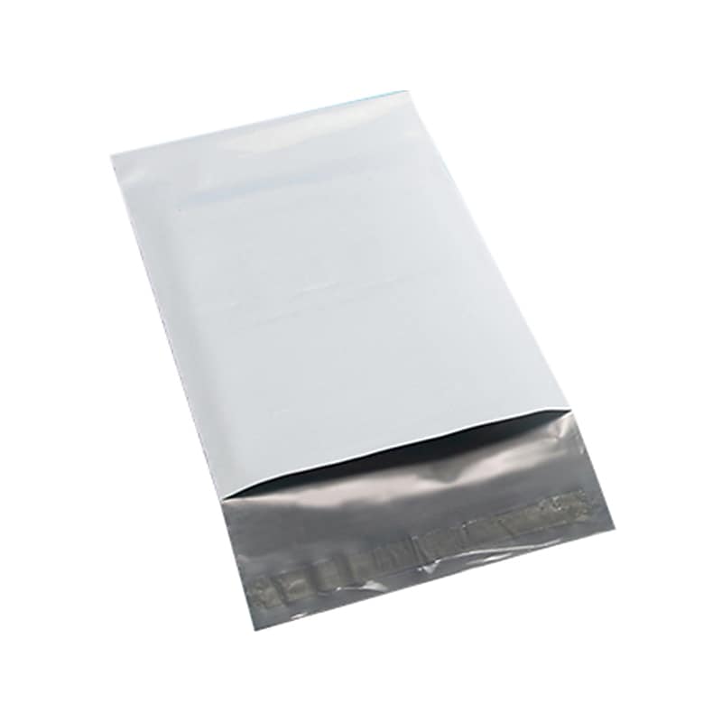 7.5" x 10.5" Self-Sealing Poly Mailer, White, 1000/Carton (B5155) image 1