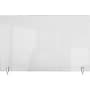 Ghent 29.88" x 36" Acrylic Non-Tackable Partition Extender Screw, Clear (PEC3036-H)~#|#~sp97540581_sc7