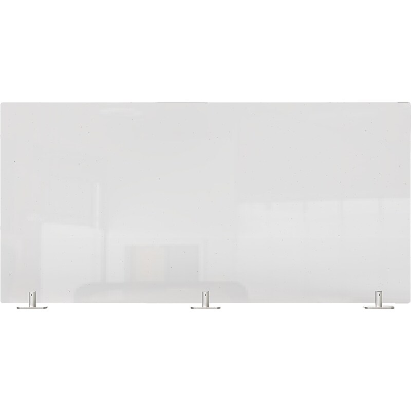 Ghent 18.06" x 47.5" Acrylic Non-Tackable Partition Extender Tape, Clear (PEC1848-T) image 1