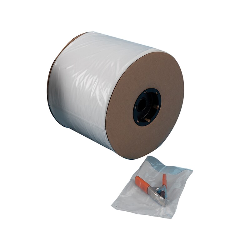 4"W x 6"L Pre-Opened Poly Bag on a Roll, 4.0 Mil, 1000/Roll (2650) image 1