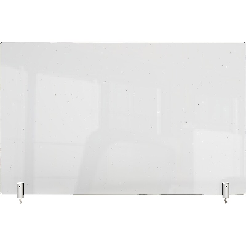 Ghent 23.88" x 29" Acrylic Non-Tackable Panel Extender, Clear (PEC2429-H) image 1