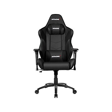 AKRACING Core Series LX Plus Faux Leather Racing Gaming Chair, Black (AK-LXPLUS-BK)