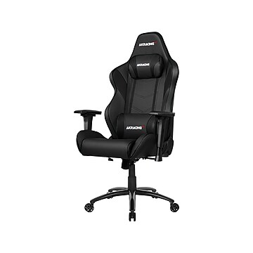 AKRACING Core Series LX Plus Faux Leather Racing Gaming Chair, Black (AK-LXPLUS-BK)