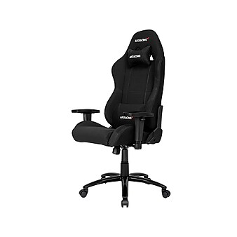 AKRACING Core Series EX Fabric Racing Gaming Chair, Black (AK-EX-BK)