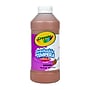 Crayola Artista II Washable Tempera Paint, Brown, 16 oz. (3115-007)~#|#~sp97811080_sc7