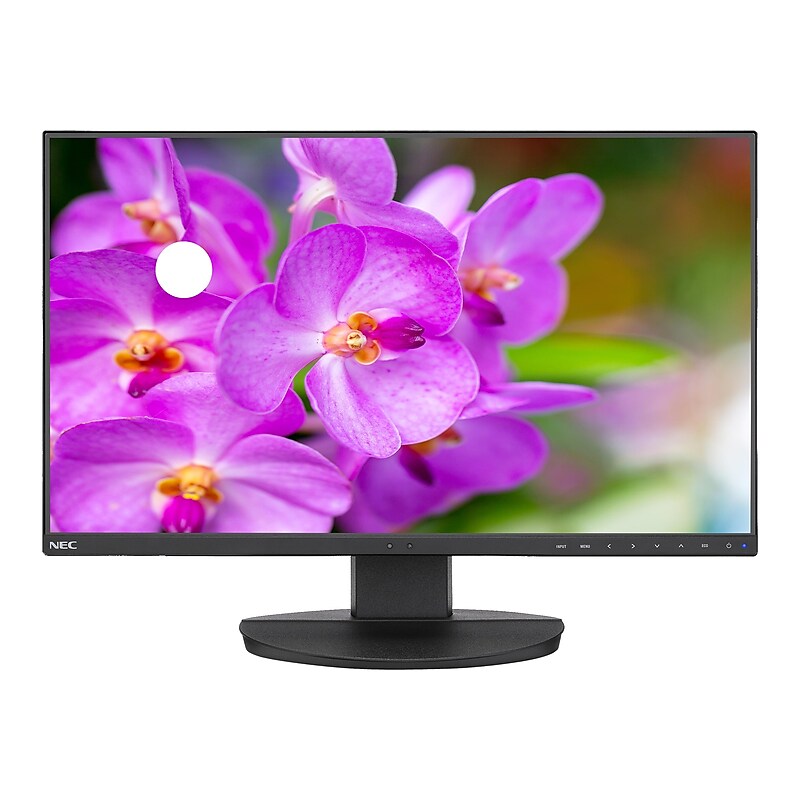 NEC MultiSync EA241F-BK 24" LED Monitor, Black image 1