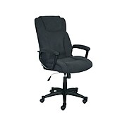 Serta Hannah II Fabric Executive Chair, Black (43672F)
