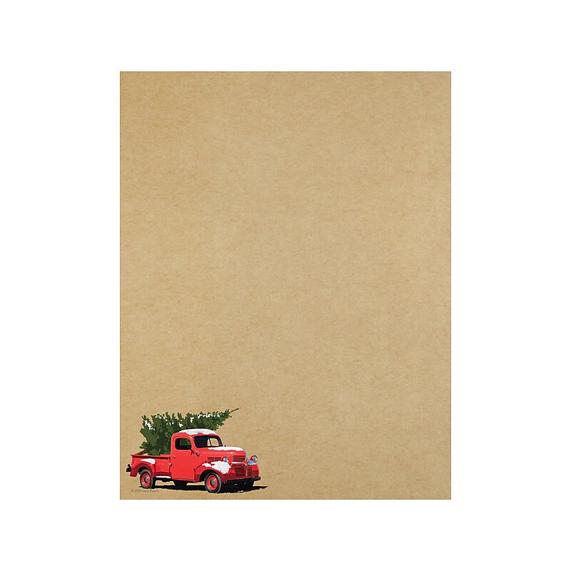 Great Papers! Special Delivery Holiday Letterhead, Multicolor, 80/Pack (2020116) image 1