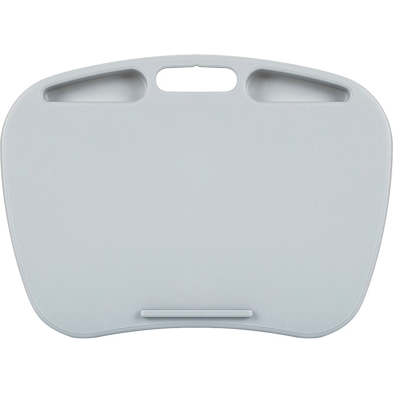Lapgear MyDesk 17.9" x 13" Polystyrene Lap Desk, Cool Gray (45335) image 1