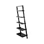 Winsome Bellamy 5-Shelf 69"H Leaning Bookcase, Black (29553)~#|#~sp98414964_sc7