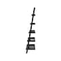 Winsome Bellamy 5-Shelf 69"H Leaning Bookcase, Black (29553)~#|#~sp98414970_sc7