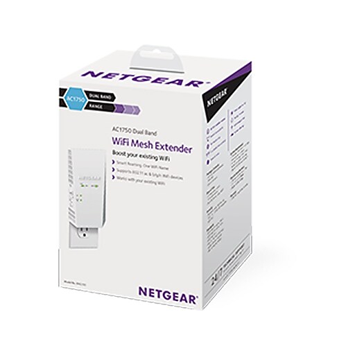Netgear Mesh EX6250100NAS Dual Band 2.4/5GHz Wireless Extender at Staples