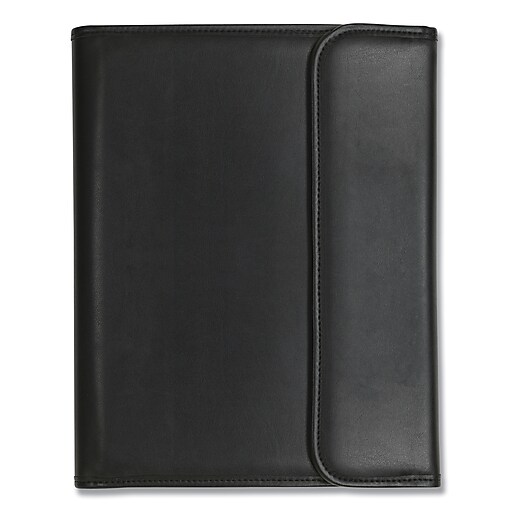Samsill® Sterling TriFold Padfolio, Black at Staples
