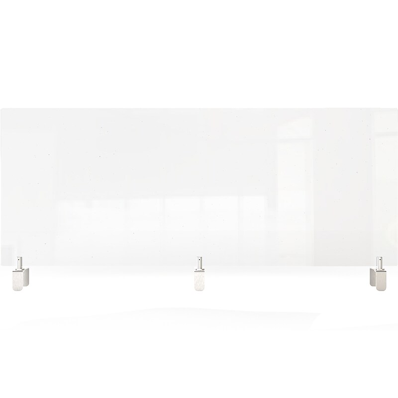 Ghent Clamp 18" x 48" Acrylic Non-Tackable Panel Extender, Clear (PEC1848-A) image 1