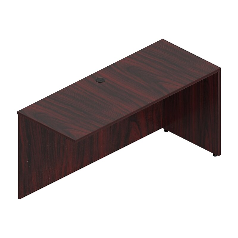 Offices To Go Superior 48" Return Shell, American Mahogany (TDSL4820RAML) image 1