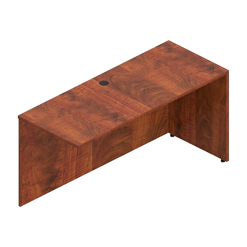 Offices To Go Superior 48" Return Shell, American Dark Cherry (TDSL4820RAML) image 1