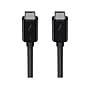 Belkin 2.6' USB Thunderbolt 3 USB-C to USB-C Cable, Black (F2CD084BT0.8MBK)~#|#~sp98950581_sc7