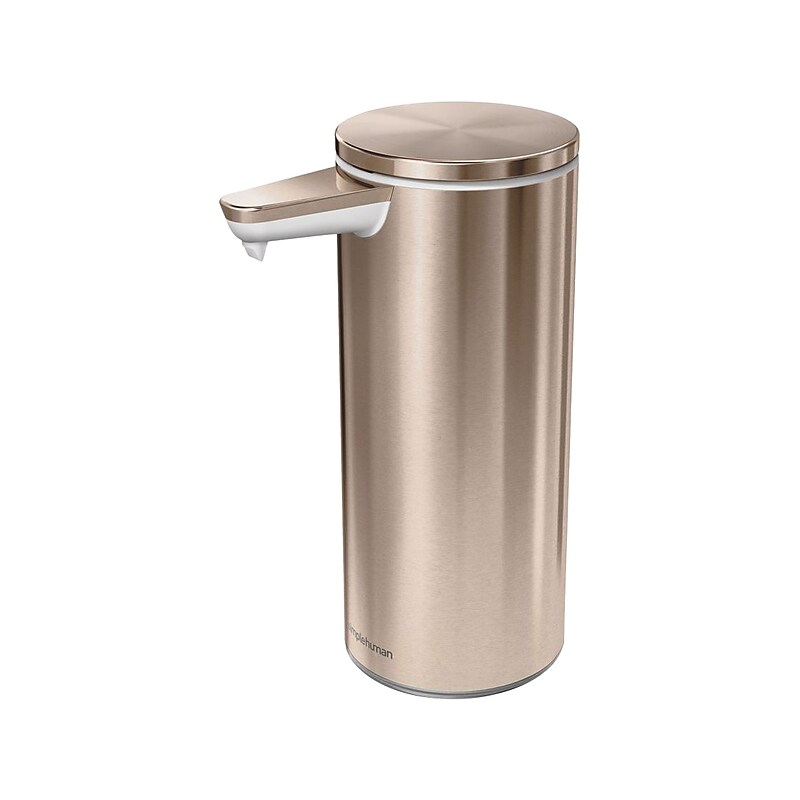 simplehuman Universal Automatic Hand Soap Dispenser, Rose Gold (ST1046) image 1