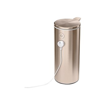 simplehuman Automatic Hand Soap / Sanitizer Dispenser, 266mL., Rose Gold (ST1046)