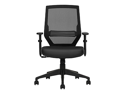 Offices To Go Mesh Back Luxhide Task Chair - Thumbnail 2