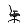 Offices To go Mesh Back Luxhide Task Chair, Black (OTG12112B)~#|#~sp99203522_sc7