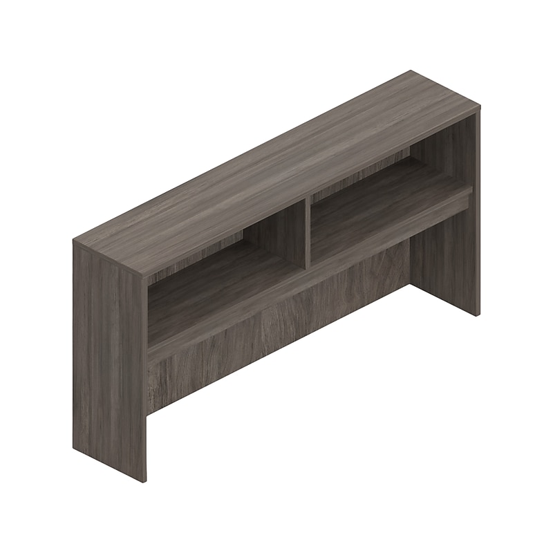 Offices To Go Superior 71"W Overhead Hutch, Artisan Gray (TDSL71HOAGL) image 1