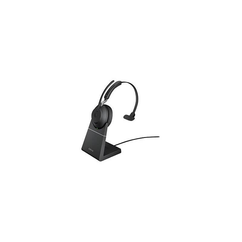 jabra Evolve2 65 UC Mono USB-A Noise Canceling Bluetooth Mono Computer Headset (26599-889-889) image 1