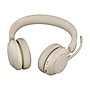 jabra Evolve2 65 MS Wireless Noise Canceling Stereo Computer Headset, MS Certified, Beige (26599-999-898)~#|#~sp99405305_sc7
