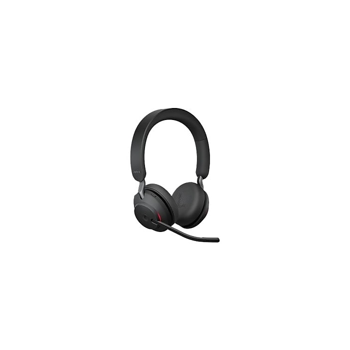 Jabra Evolve2 65 MS Stereo Wireless Noise Canceling Headset, Over-the-Head, Black (26599-999-889) | Staples Jabra Evolve2 65 MS Stereo Wireless Noise Canceling Headset, Over-the-Head, Black (26599-999-889) | Staples