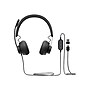 Logitech Zone Wired Noise Cancelling Stereo Computer Headset, Over-the-Head, Graphite  (981-000871)~#|#~sp99405628_sc7