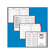 2021 AT-A-GLANCE 5.75" x 8.31" Planner, Standard Diary, Red (SD389-13-21)