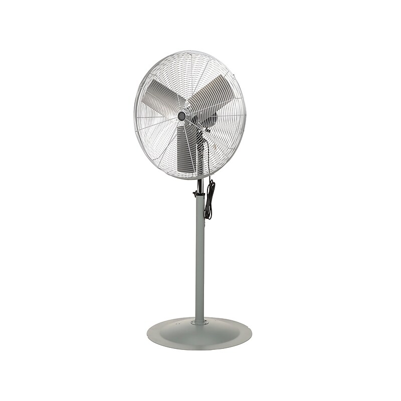 TPI 78" Oscillating Pedestal Fan, 2-Speed, Gray (07964202) image 1