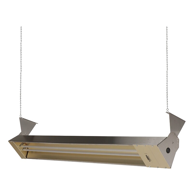 TPI Corporation OCH2 Series 4000-Watt Electric Heater, Stainless Steel (04916102) image 1