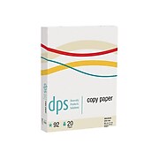 Diversity Products Solutions by Staples 8.5" x 11" Multipurpose Paper, 20 Lbs., 92 Brightness, 200 Sheets/Ream (DPS8511200P)