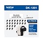 Brother DK-1201 Standard Address Paper Labels, 3-1/2" x 1-1/10", Black on White, 400 Labels/Roll, 24 Rolls/Box (DK-1201)~#|#~sp99820576_sc7