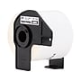 Brother DK-1234 Adhesive Name Badge Paper Labels, 3-4/10" x 2-3/10", Black on White, 260 Labels/Roll, 3 Rolls/Box (DK-12343PK)~#|#~sp99820630_sc7