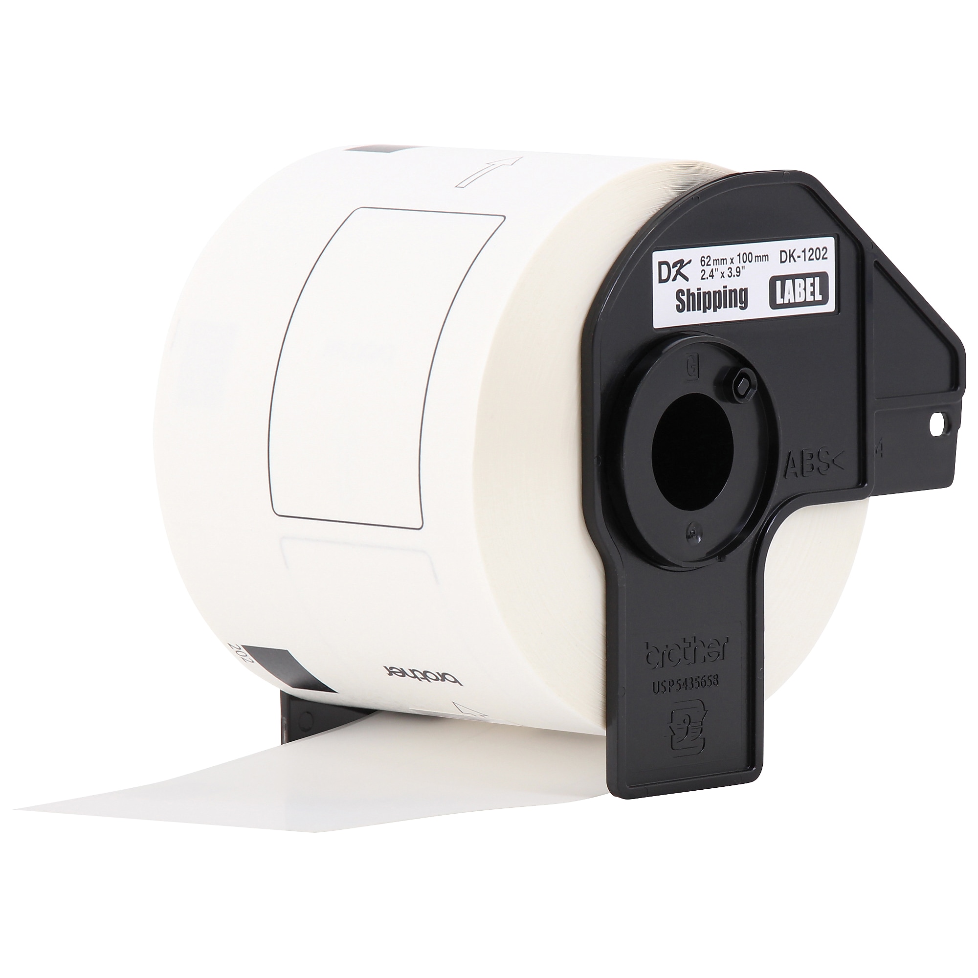 Brother DK-1202 Label Printer Labels, 2.4″ x 3.9″, White, Labels/Roll, 3 Rolls/Box (DK-12023PK) Sansujyuku sansujyuku.com