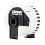 Brother DK-2205 Wide Width Continuous Paper Labels, 2-4/10" x 100', Black on White, 24 Rolls/Box (DK-220524PK)~#|#~sp99820685_sc7