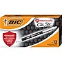 BIC PrevaGuard Clic Stic Retractable Ballpoint Pen, Medium Point, Black Ink, 12/Pack (CSA11-BLK)~#|#~sp99820721_sc7